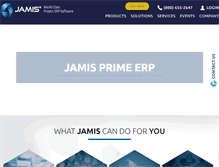 Tablet Screenshot of jamis.com